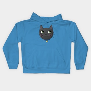 Gray Cat! Kids Hoodie